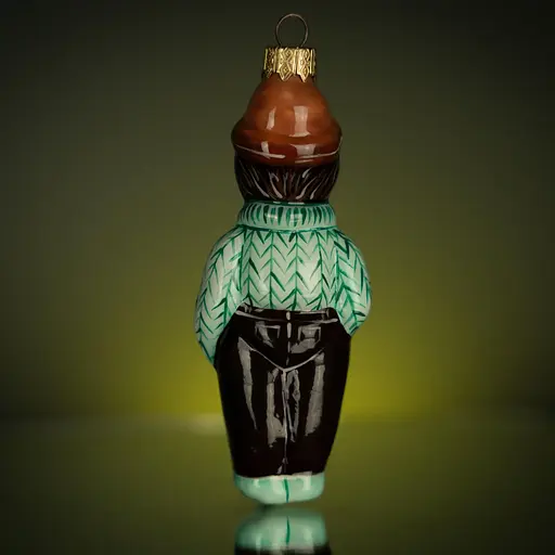 Ялинкова прикраса Різдвяні історії Ромчик-помічник скло (4820001154696) - фото 4