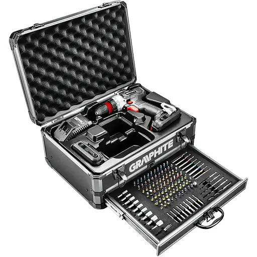 Шурупокрут-дриль акумуляторний Graphite Energy + (58G022-PS15) - фото 2