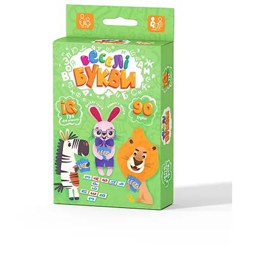 Настольная игра Danko Toys Веселые буквы (укр.) (G-VB-01U) - фото 1
