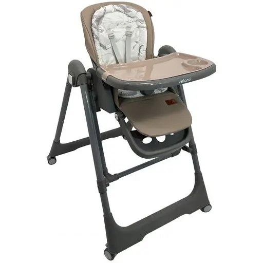 Стул для кормления-качели 2 в 1 VELANO Nomi Brown (45682) - фото 1