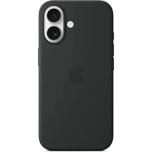 Оригинальный силиконовый чехол Apple Silicone Case MagSafe для iPhone 16 (6.1") Midnight MYY13ZM/A - фото 9