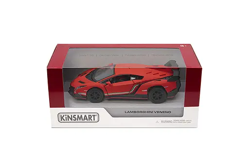 Металева інерційна легкова модель Lamborghini 5" матова, відкриваються двері (В асортименті) - фото 2