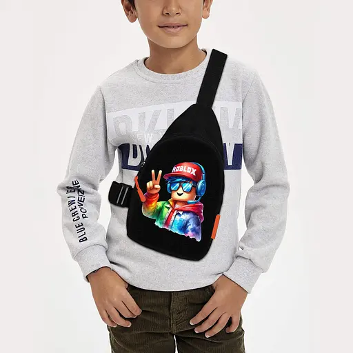 Сумка через плече дитяча Roblox 29х17 см сумка слінг для хлопчика (01970)