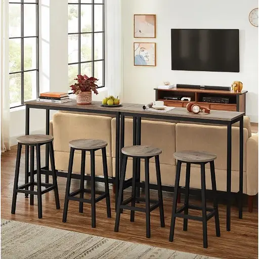 Барный стул Leobert Halmar 2 штуки в стиле Loft - фото 4