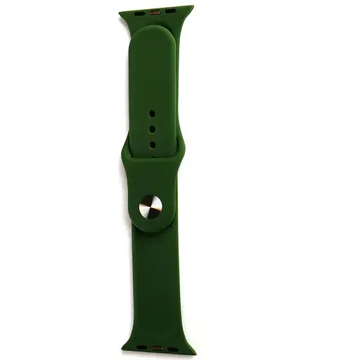 Ремешок Apple Watch Silicone 42/44/45/46/49 мм Армейский зеленый - фото 1