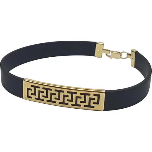 Золотий браслет Tango з каучуком. 910034М 24