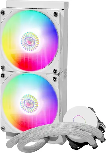 СВО Cooler Master MasterLiquid ML240L V2 ARGB White (MLW-D24M-A18PW-RW) Б/в - фото 6