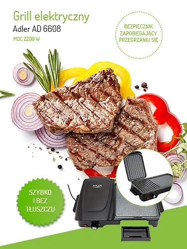 Электрический гриль Adler AD 6608 - фото 8