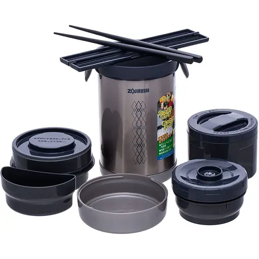 Набор для ланча Zojirushi SL-NC09ST 0.81 л Steel (1678.03.60) [150461]