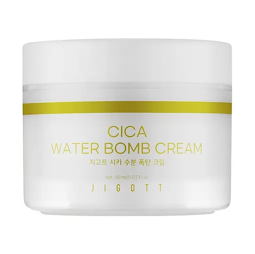 Увлажняющий крем для лица Центелла Cica Water Bomb Cream Jigott 150 мл - фото 1