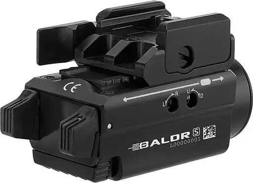 Фонарь с ЛЦВ Olight Baldr S Green Laser Black - фото 3