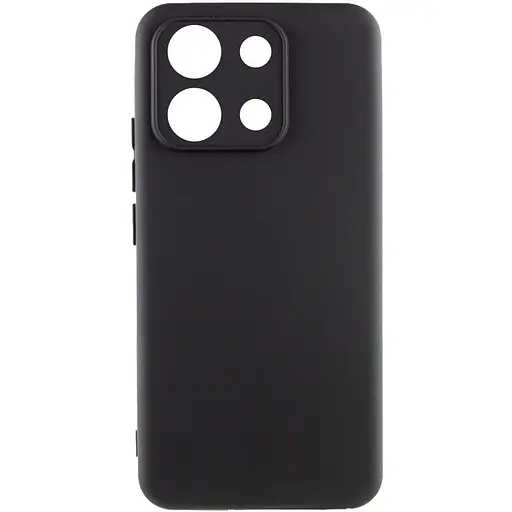 Чехол Lakshmi Silicone Cover Full Camera AA для Xiaomi Redmi Note 13 4G Черный/Black