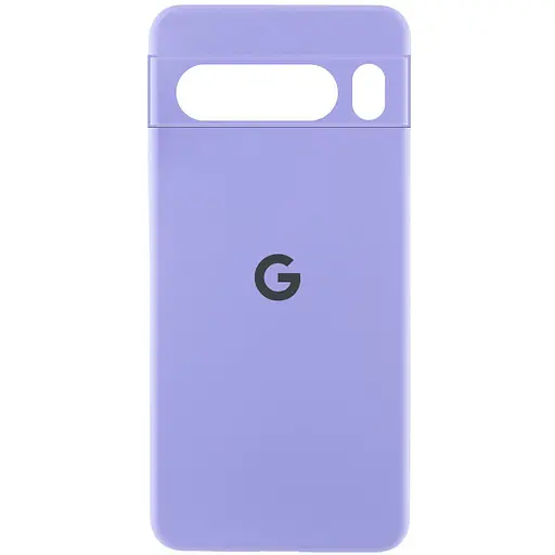 Чохол Silicone Cover Lakshmi Full Camera (AAA) with Logo для Google Pixel 8 Pro Бузковий / Dasheen