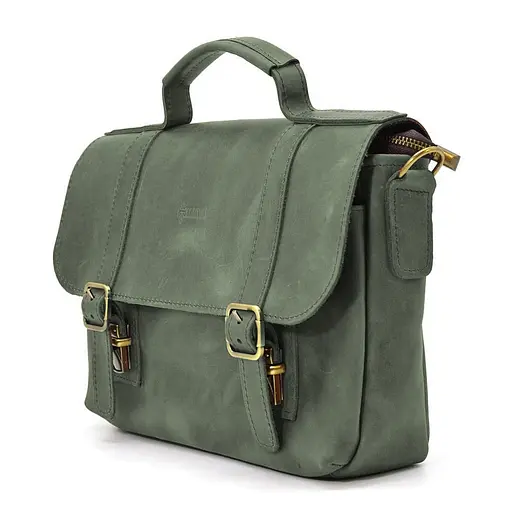 Мужская сумка-портфель на плечо с ручкой TARWA 32х25х7 см sum0028197 - фото 5