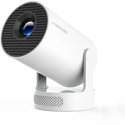Смарт проектор з автофокусом Magcubic HY300 Pro+ Plus Android 14, chip H726, 8K24fps, 1GB/8GB Wi-Fi 2.4G/5G Кінотеатр White (19030) - фото 1