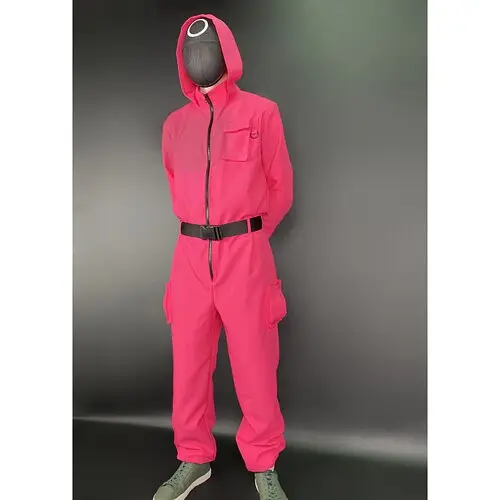 Костюм Игра в кальмара с маской круг squid game - фото 1