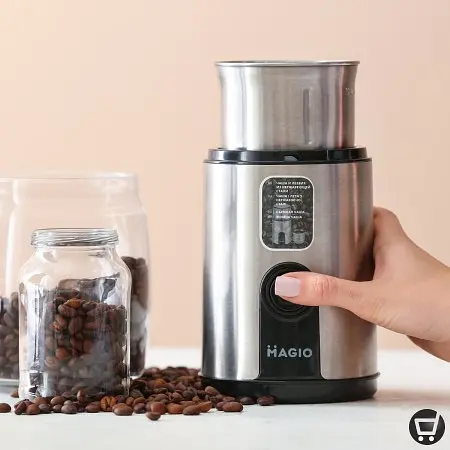 Кофемолка Magio MG-201 180-200 Вт 75 г съемная чаша - фото 5