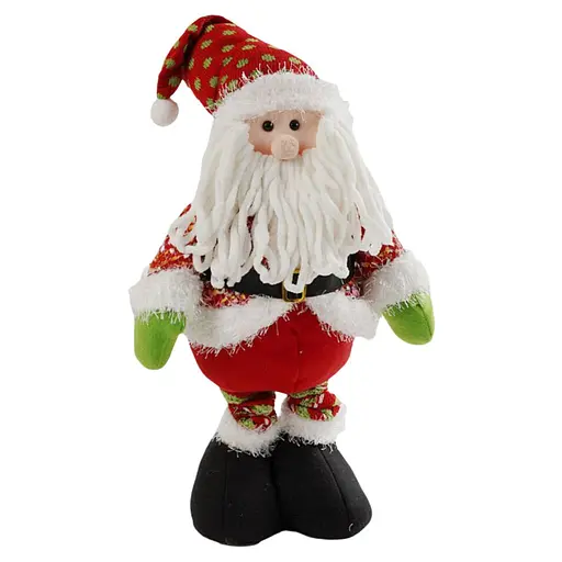 Новогодняя декоративная игрушка C 67835 с телескопическими ножками, дедушка мороз