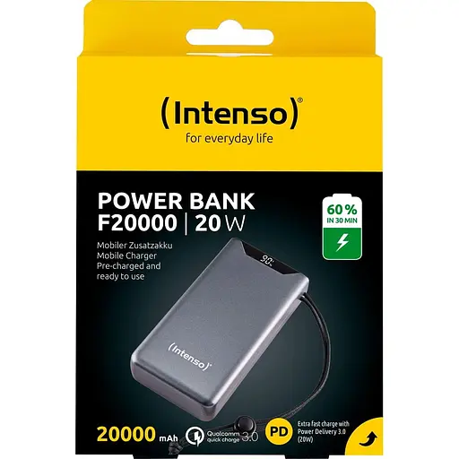 Павербанк Intenso Gray 20 000 mAh / 20 Вт (7332054) - фото 4