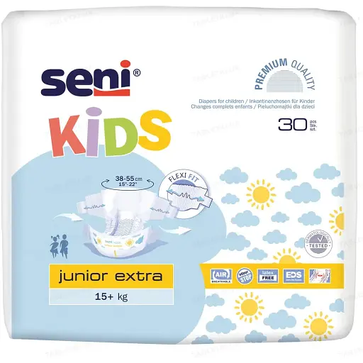 Підгузки Seni Kids Junior extra (15-30 кг) 30 шт.