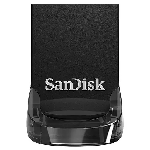 Флеш-накопитель Sandisk USB 3.1 Ultra Fit 256Gb (130Mb/s) Black (SDCZ430-256G-G46) - фото 3