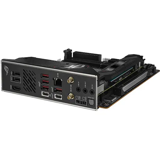 Материнская плата ASUS ROG Strix B650E-I Gaming WIFI (ROG STRIX B650E-I GAMING WIFI) (Socket AM5, AMD B650, Mini-ITX) - фото 6