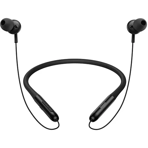 Навушники бездротові Baseus Bowie P1x In-ear Neckband із шийною дугою чорні - фото 1