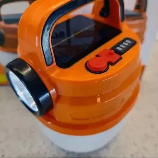 Ліхтар світильник Hurry Bolt HB-V70 LED з гачком та сонячною панеллю підвісний акумуляторний - фото 6