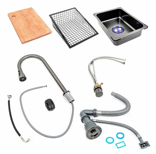 Кухонна мийка Platinum HANDMADE 75*45A (SP000039689) - фото 10