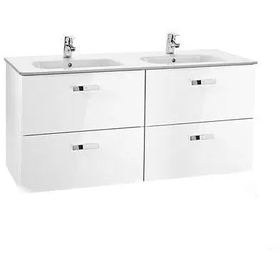 Тумба з умивальником Roca Victoria Basic 120 см Білий A855850806 - фото 1