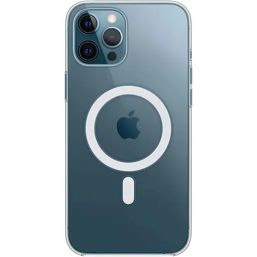 Оригинальный противоударный чехол Apple Clear Case MagSafe MHLN3ZM/A для iPhone 12 Pro Max (6.7") Прозрачный