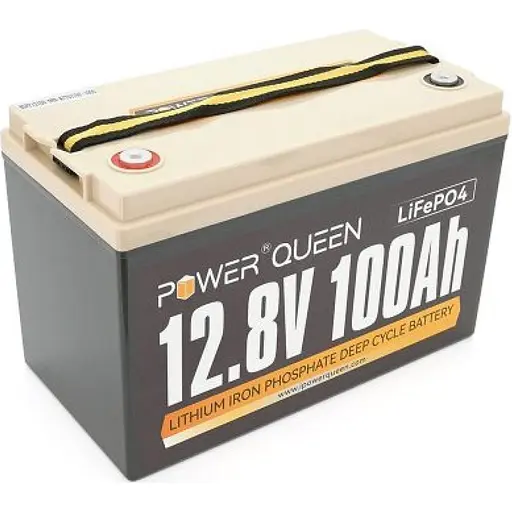 Аккумулятор Power Queen LiFePO4 12V (12.8V/100Ah/1280Wh) (P12V100-BASIC-4-A100) [157264] - фото 2