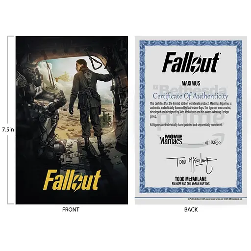 Фігурка Fallout Maximus - S2 (Фалаут) 15 см - фото 4