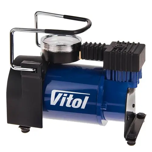 Компрессор Vitol К-30 150psi/14Amp/37л/прикуриватель