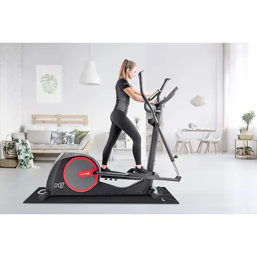 Орбитрек электромагнитный Hop-Sport HS-300C Sentinel с телеметрическим поясом + мат под тренажер - фото 2