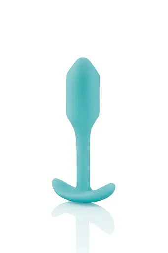 Анальна пробка B-Vibe Snug Plug 18.6 см (м'ятний) - фото 4