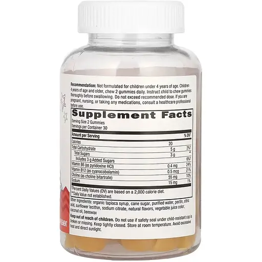 Набор: поддержка функций мозга для детей Nature's Way Kids Brain Builder 60 жевательных конфет + добавка Nature's Way здоровье мозга, ясность мышления 40 капсул - фото 3