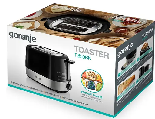 Тостер Gorenje T850BK - фото 7