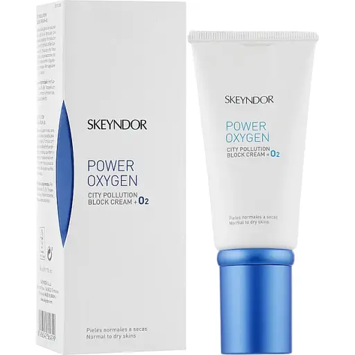 Кисневий детокс-крем для обличчя Skeyndor Power Oxygen City Pollution Block Cream 50 мл - фото 2