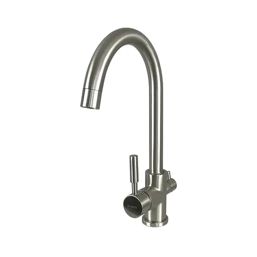 Смеситель для кухни под осмос Globus Lux GLLR-0333-8-StSTeel Нержавеющая сталь - фото 4