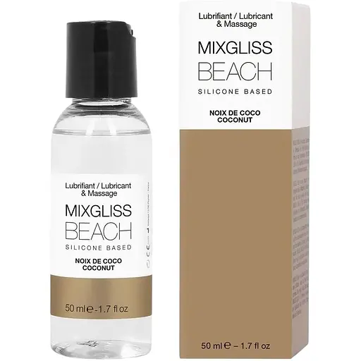 Лубрикант на основі силіконової основі MixGliss Beach Noix De Coco з ароматом кокосу 50 мл