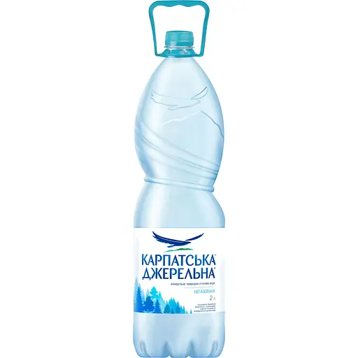 Вода мінеральна «Карпатська Джерельна» негазована 2 л