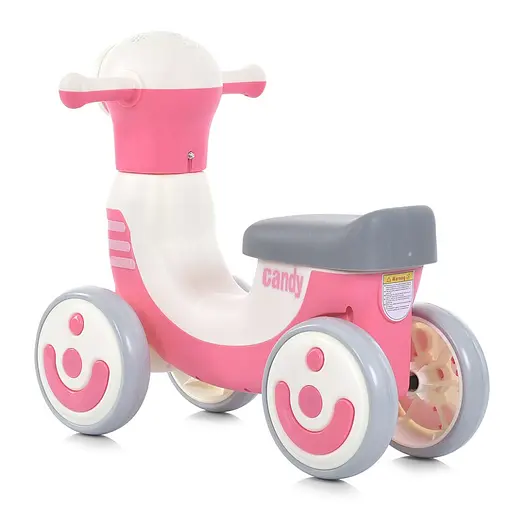 Дитяча каталка-толокар M 5855E-8 рожевий, до 25 кг - фото 2