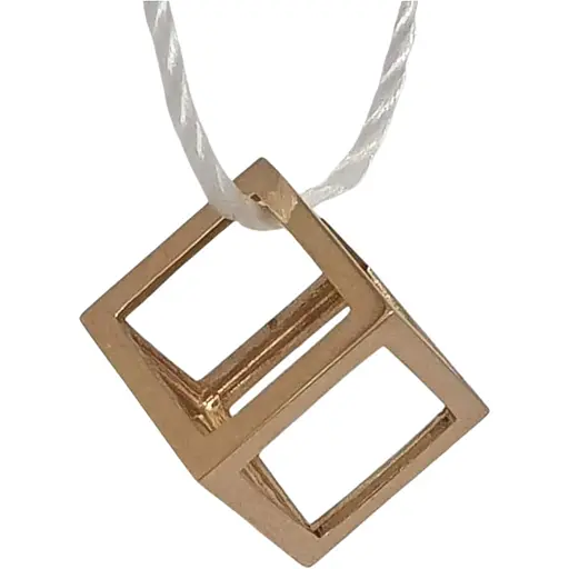 Золота підвіска Родинні коштовності Кубик. 1740563