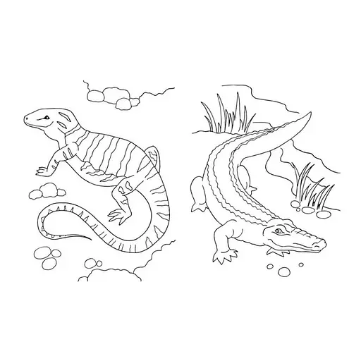 Большая книга раскрасок Животные 1736002, 64 страницы - фото 2