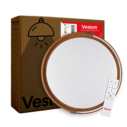 Стельовий світильник COLISEUM матовий 60W 395*60мм 3000К-6500К з ДК біле золото - фото 7