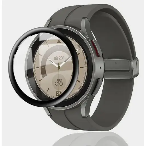 Защитная пленка DK для Samsung Galaxy Watch5 Pro (R920 / R925) 45mm Composite Film box (014942) (black) - фото 2