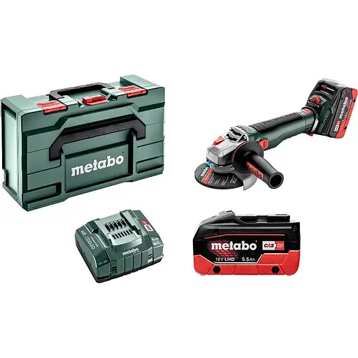 Кутова шліфмашина Metabo WPB 18 LT BL 11-125 Quick 613057660 (135514) - фото 2