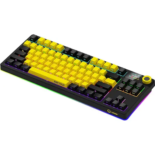 Клавіатура Lorgar KBP70TKLW Pro Black/Yellow (LRG-KBP70TKLW-YL-US) [144815] - фото 3