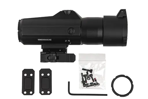 Збільшувач SIG Optics JULIET 6 MAGNIFIER, 6X24MM, POWERCAM QR MOUNT,BLACK - фото 6